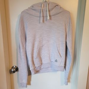 Cowl neck hoodie